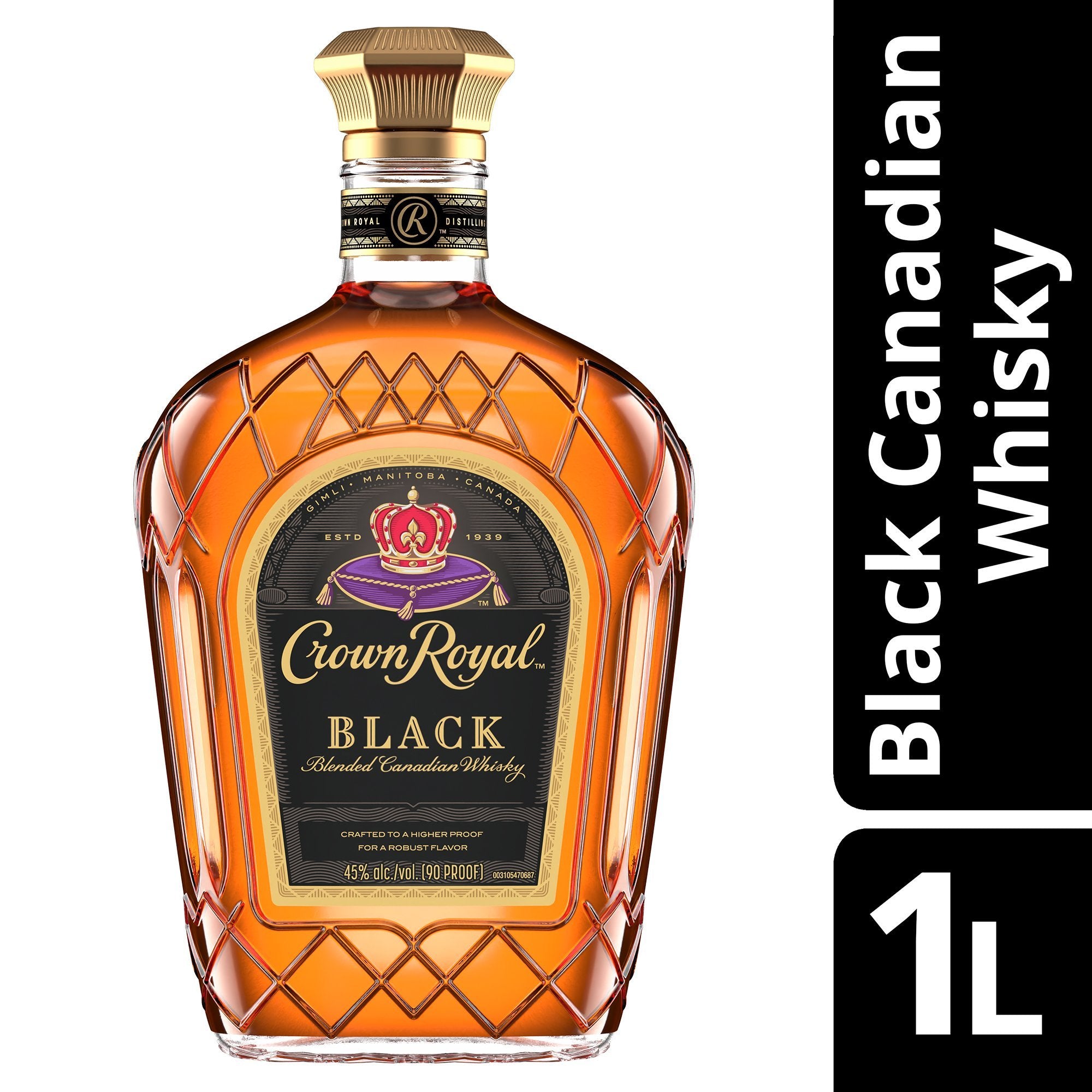 Crown Royal Black 1L - Captain Caskwell