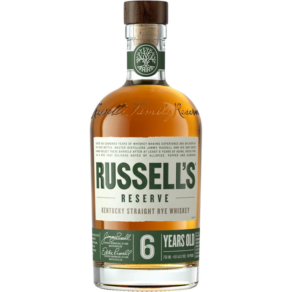 Russell's Reserve Rye 6 Year Old 750 ml - Captain Caskwell