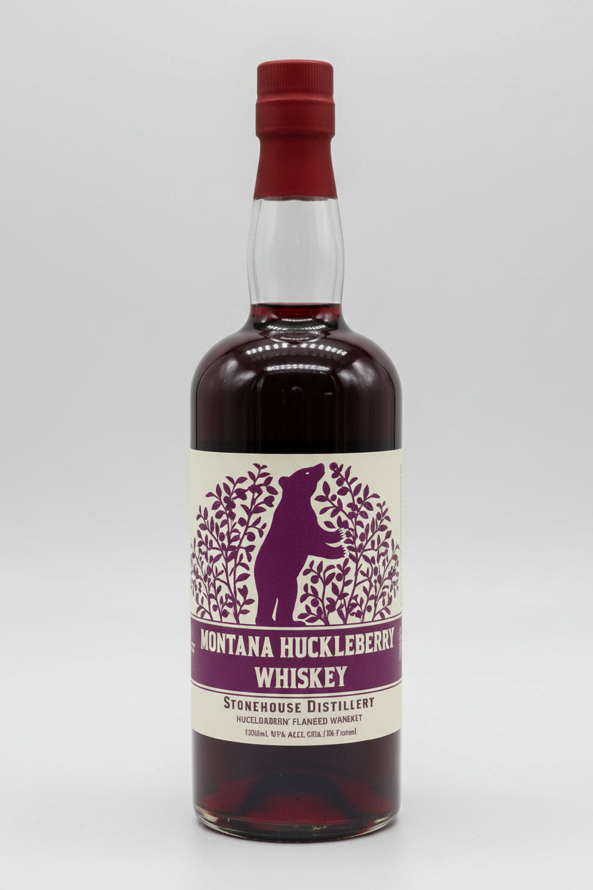 Stonehouse Distillery Montana Huckleberry Whiskey 750ml