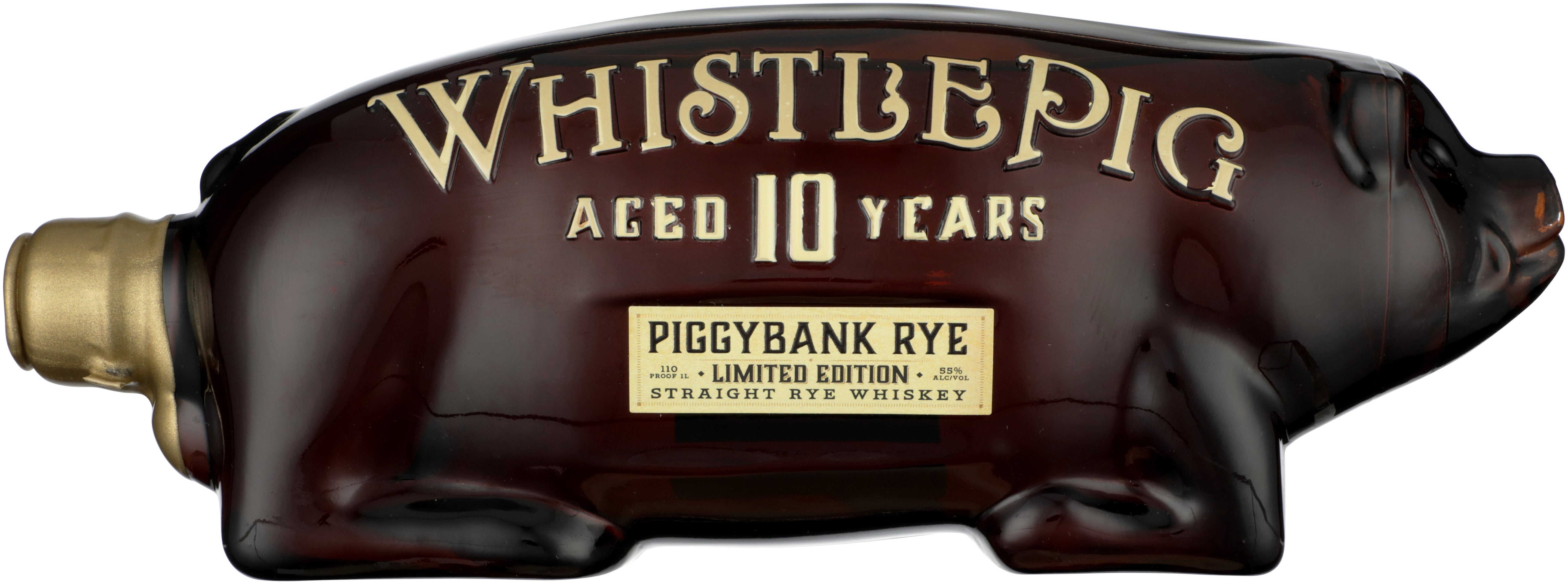 WhistlePig Piggybank Rye Gold Limited Edition Proof 110 2024 10 year 1 L - Captain Caskwell
