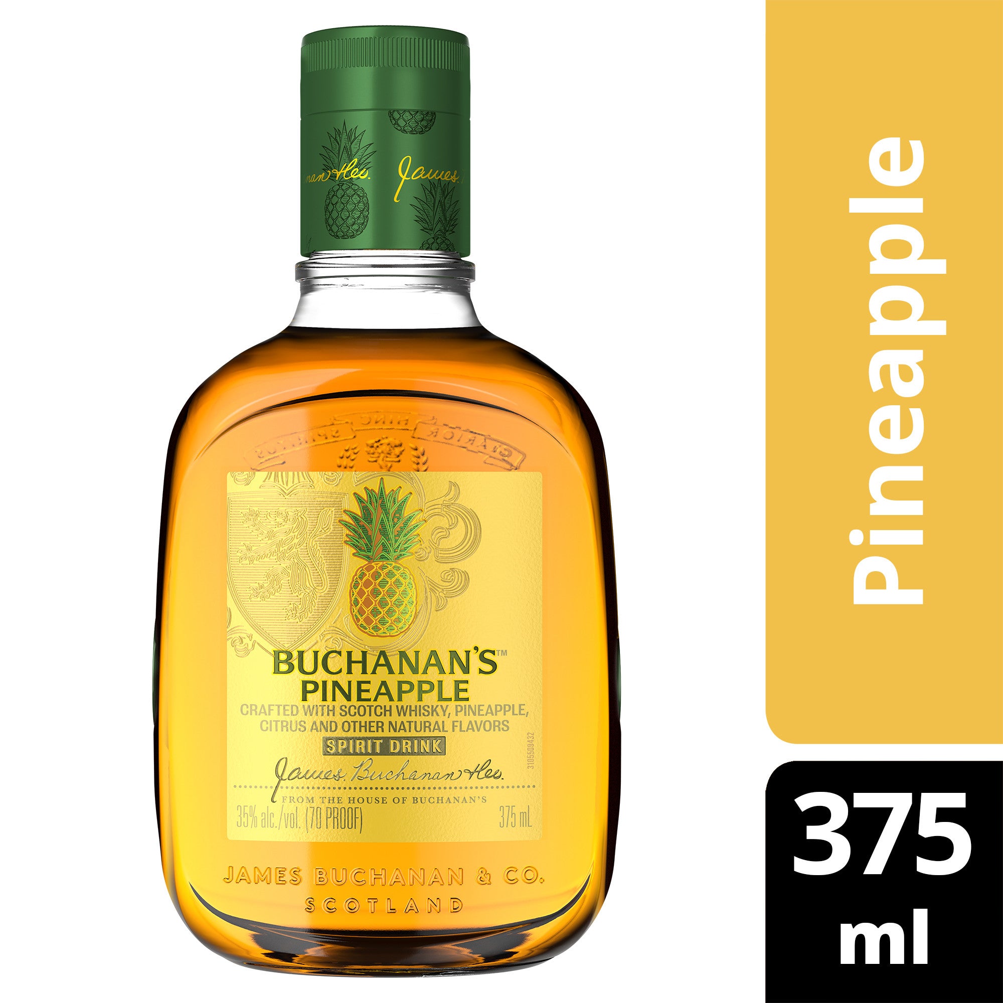 Buchanan's Pineapple Spirit Drink 375 ml - Captain Caskwell