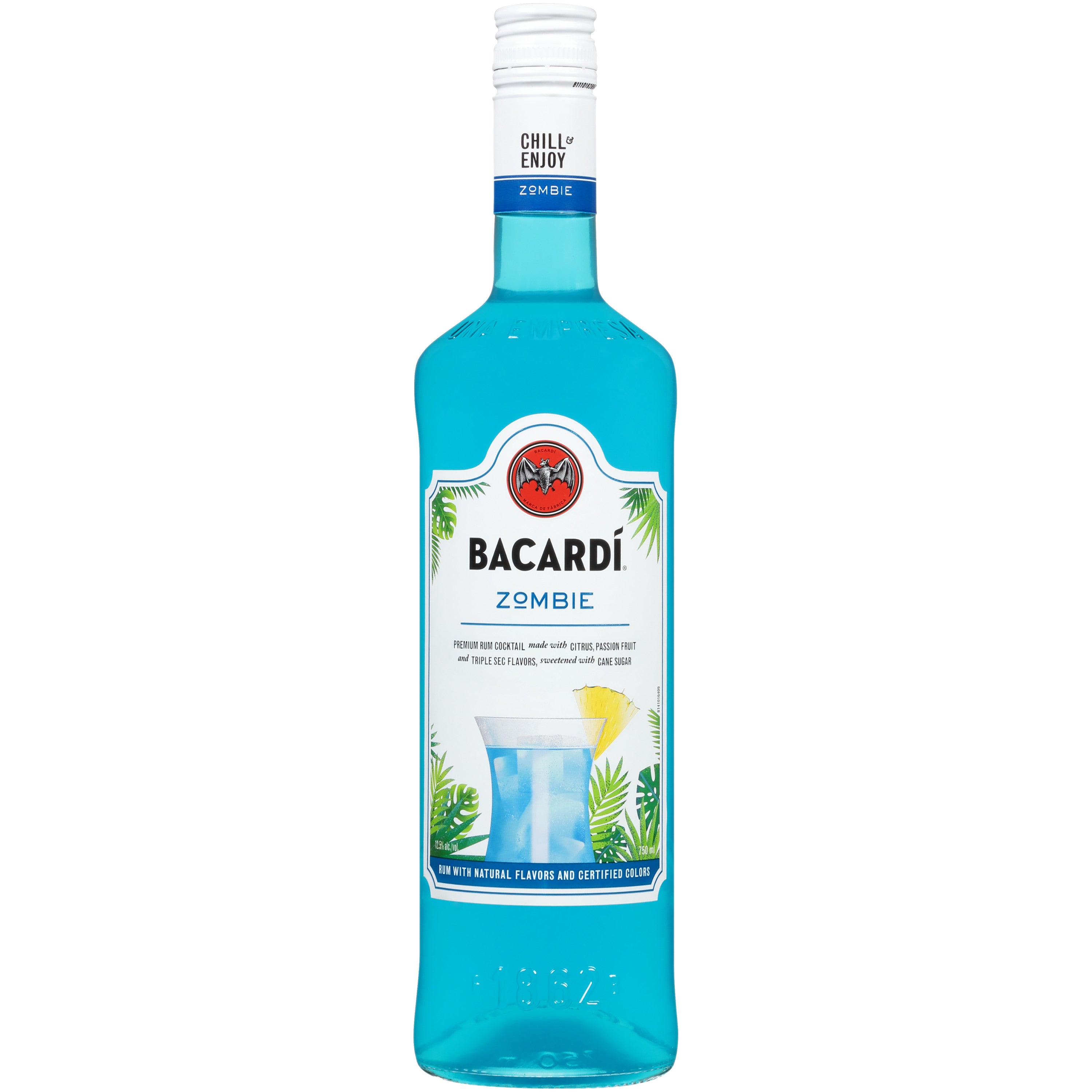 Bacardi Zombie Rum 750ml - Captain Caskwell