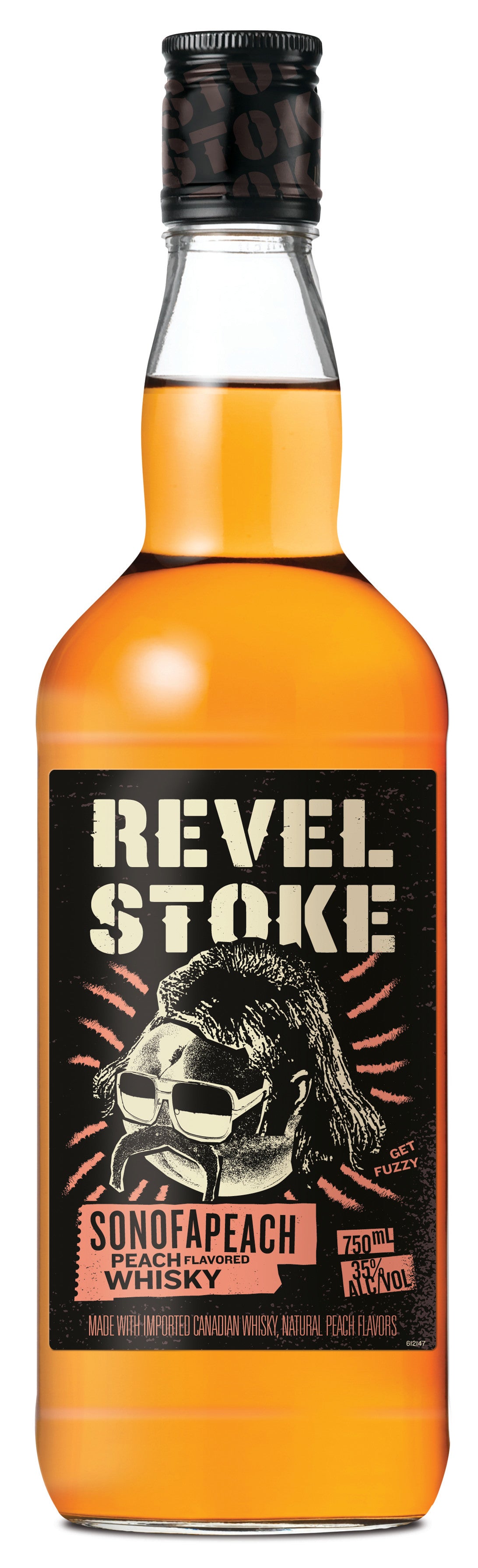 Revel Stoke Peach Whiskey 750 ml - Captain Caskwell