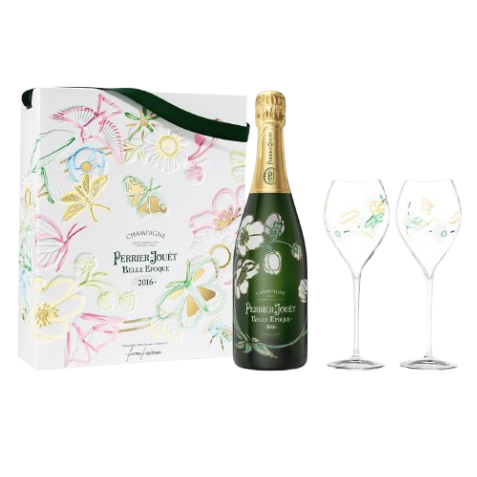 Perrier Jouet Belle Epoque gift set 2014 750 ml - Captain Caskwell