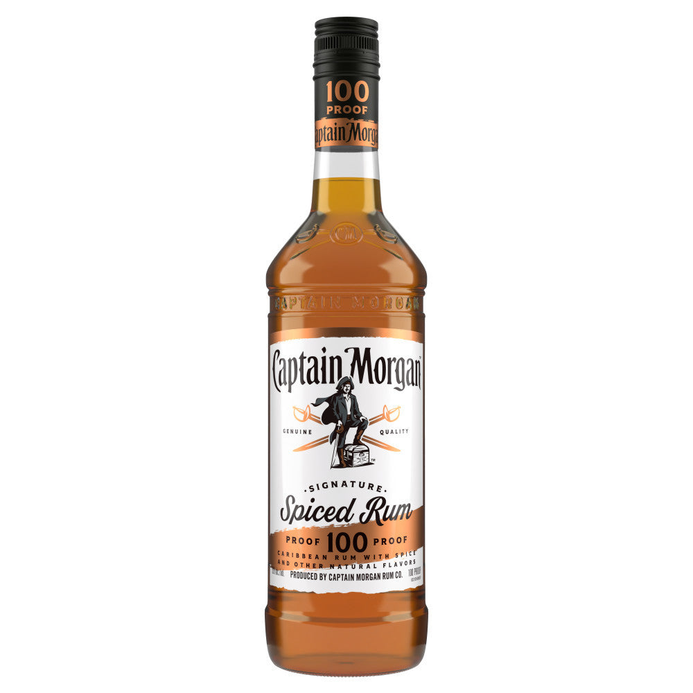 Captain Morgan 100 Proof Spiced Rum 750 ml - Captain Caskwell
