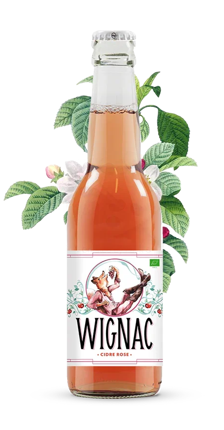 Wignac Cidre Rose Bio 330 ml - Captain Caskwell