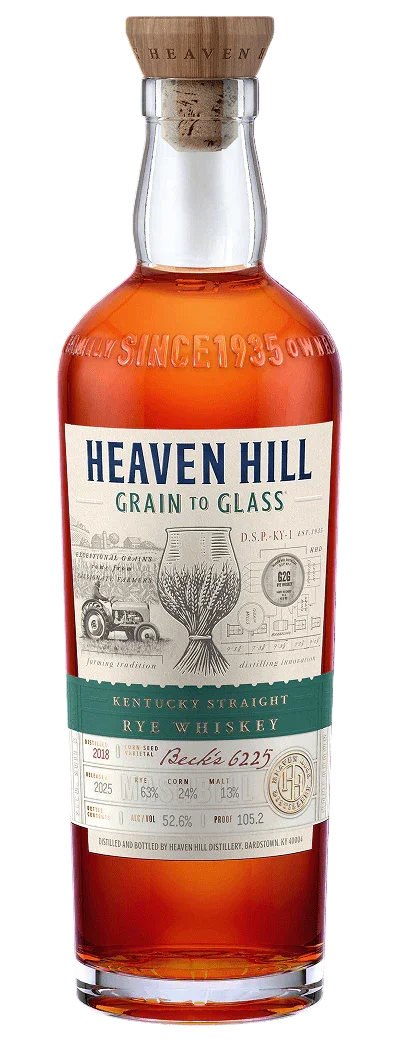 Heaven Hill Grain To Glass Kentucky Straight Rye Whiskey 700 ml