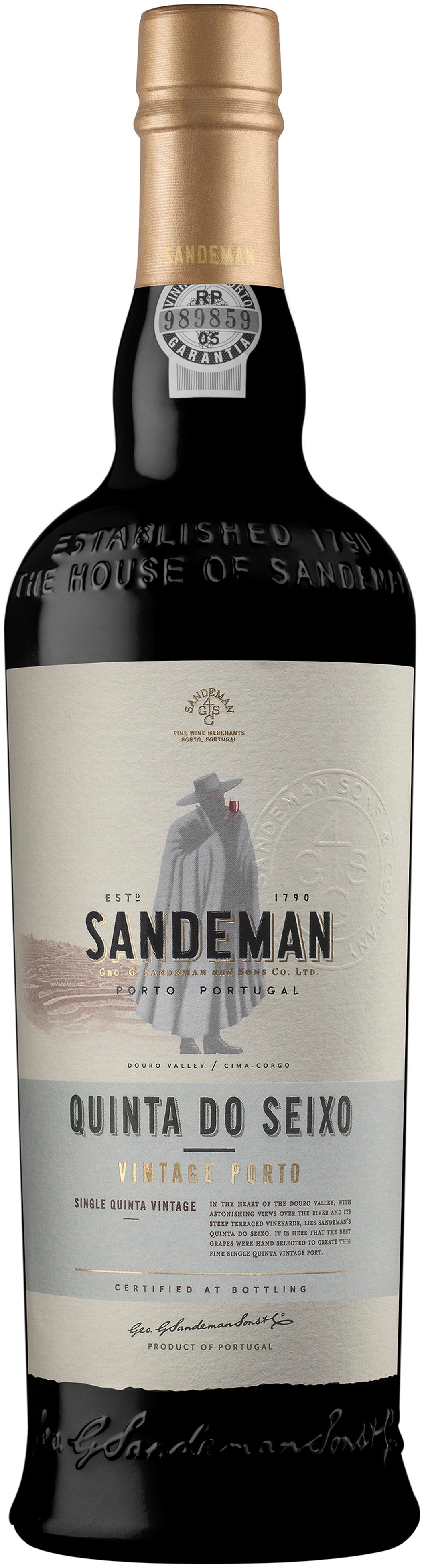 Sandeman Quinta Do Seixo Vintage Porto 2019 750 ml - Captain Caskwell