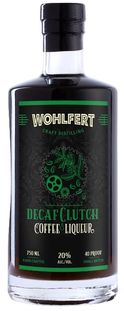 Wohlfert Craft Distilling Decaf Clutch Coffee Liqueur 750ml - Captain Caskwell
