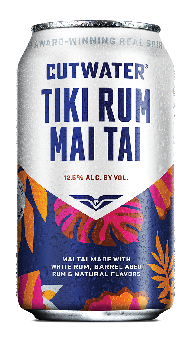 Cutwater Tiki Rum Mai Tai 4 pack cans 4x355 ml - Captain Caskwell