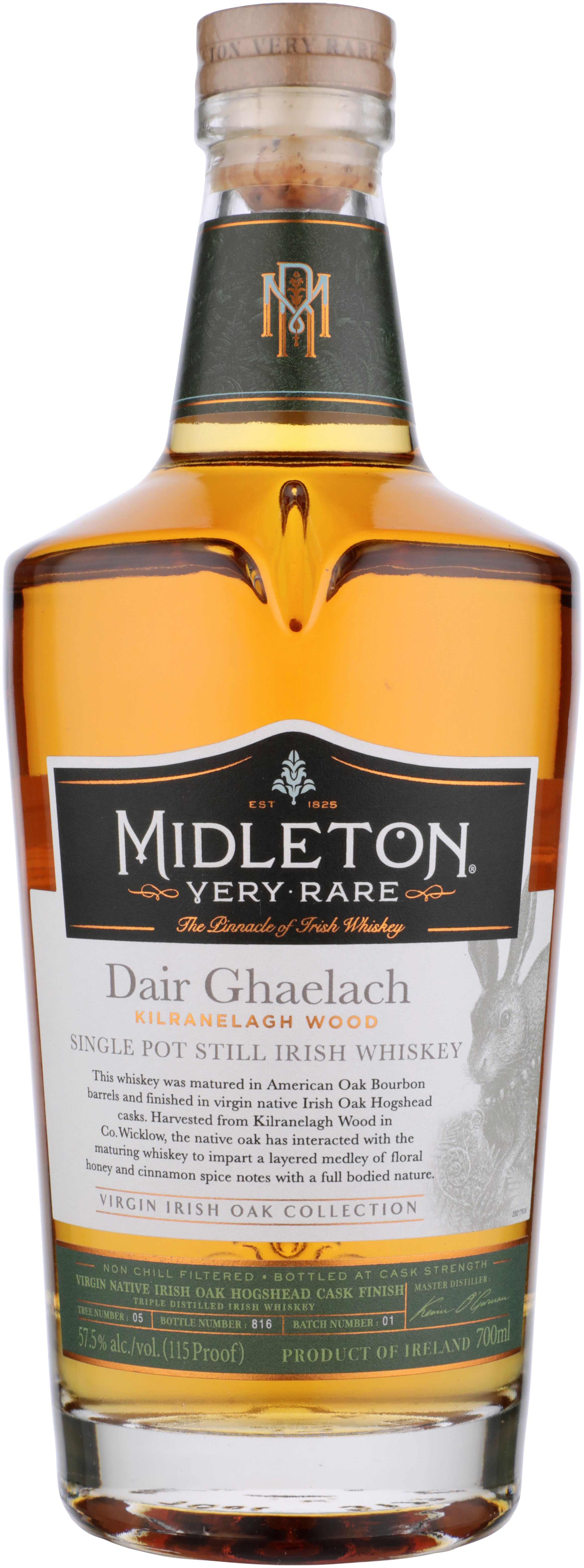 Midleton Dair Ghaelach Kilranelgh Wood Tree #5 700 ml - Captain Caskwell