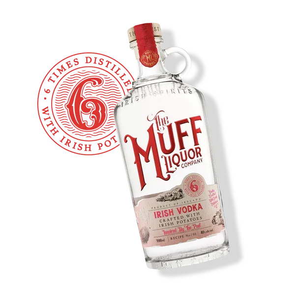 The Muff Liqour Company Irish Vodka 700 ml