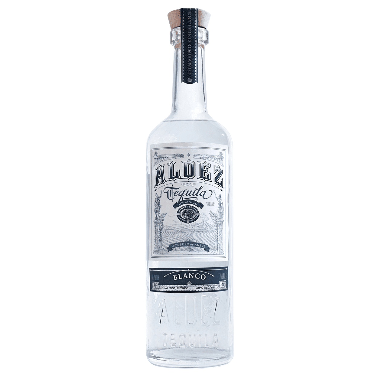 Aldez Tequila Organic Blanco 750 ml - Captain Caskwell