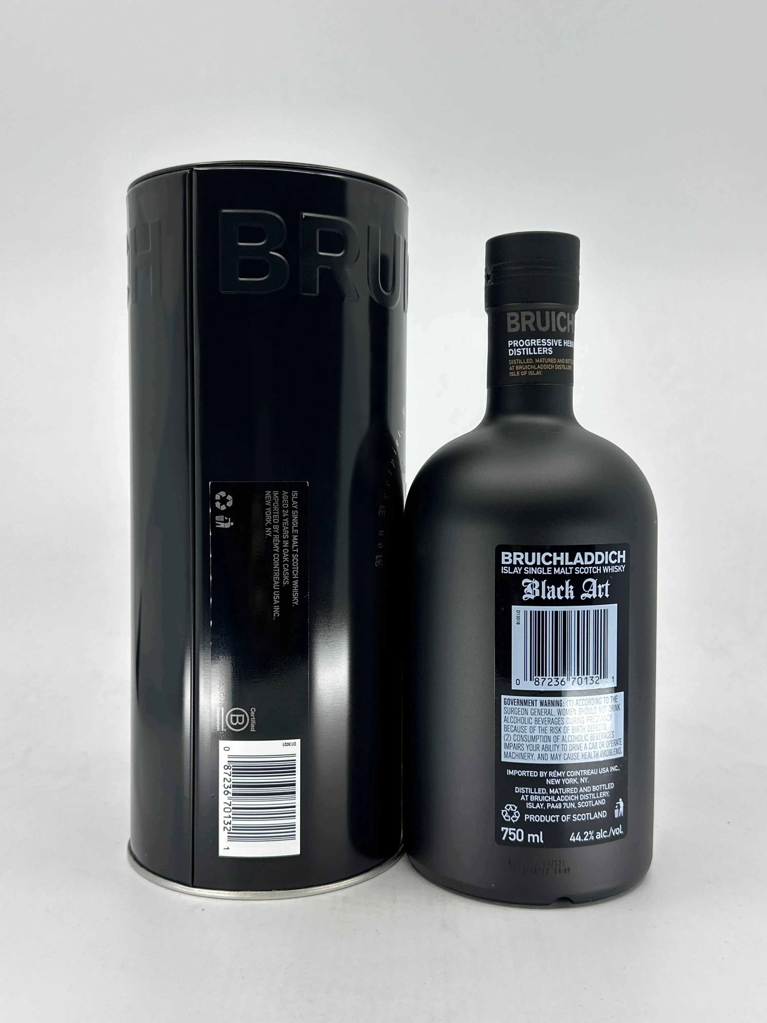 Bruichladdich Black Art 11.1 Islay Single Malt Scotch 24 aged years 750 ml
