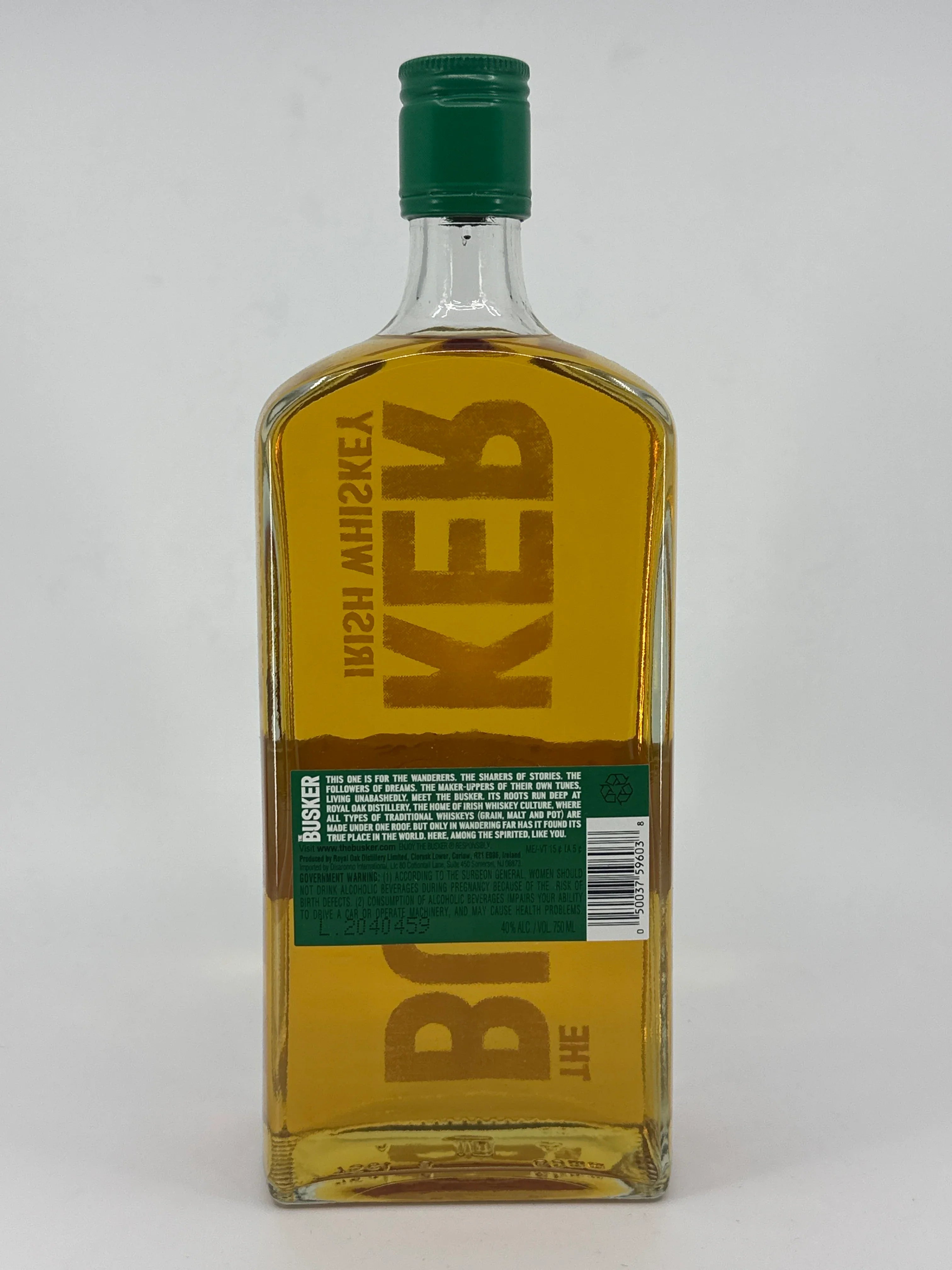 Busker Triple Cask Blend Irish Whiskey 750 ml