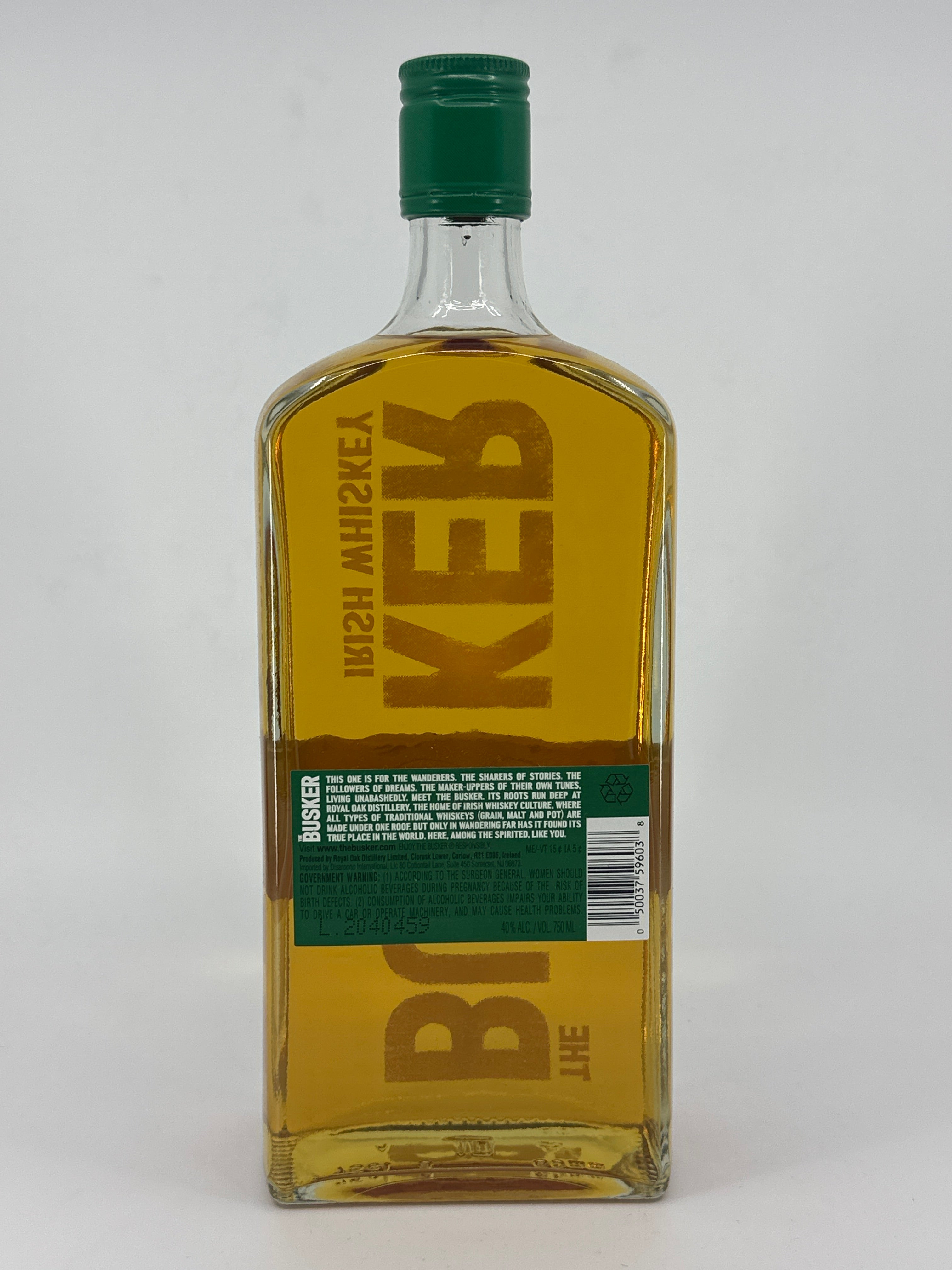 Busker Triple Cask Blend Irish Whiskey 750 ml