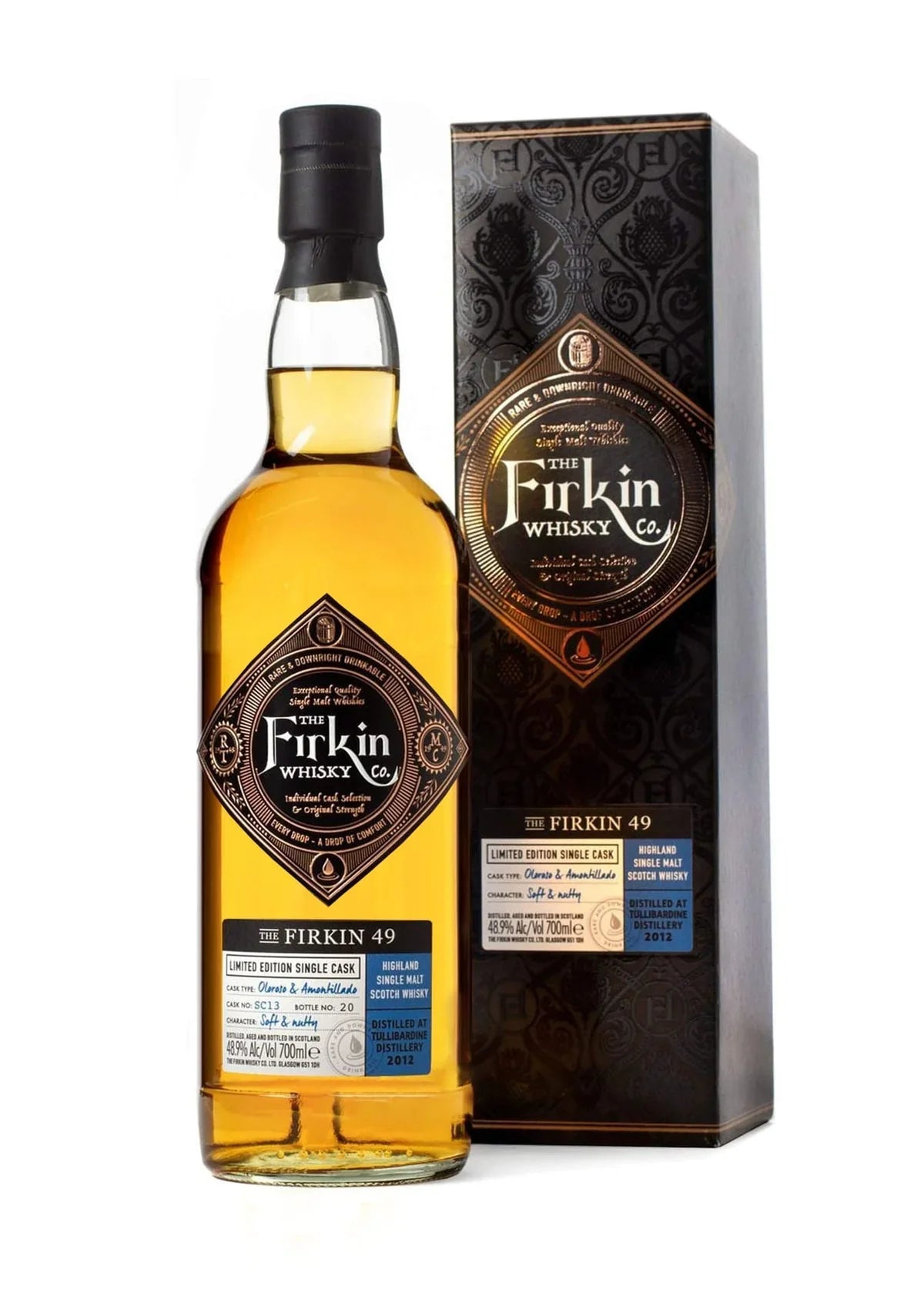 The Firkin Whiskey Co Firkin 49 Limited Edition Single Cask Oloroso and Amontillado 2011 750 ml