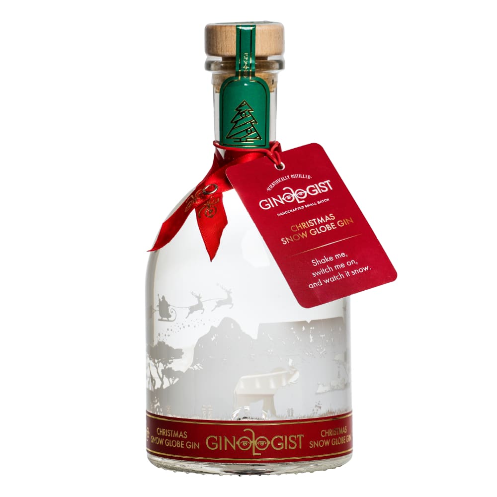 Craft Link Distillery Ginologist Small Batch Christmas Snow Globe Gin 750 ml - Captain Caskwell