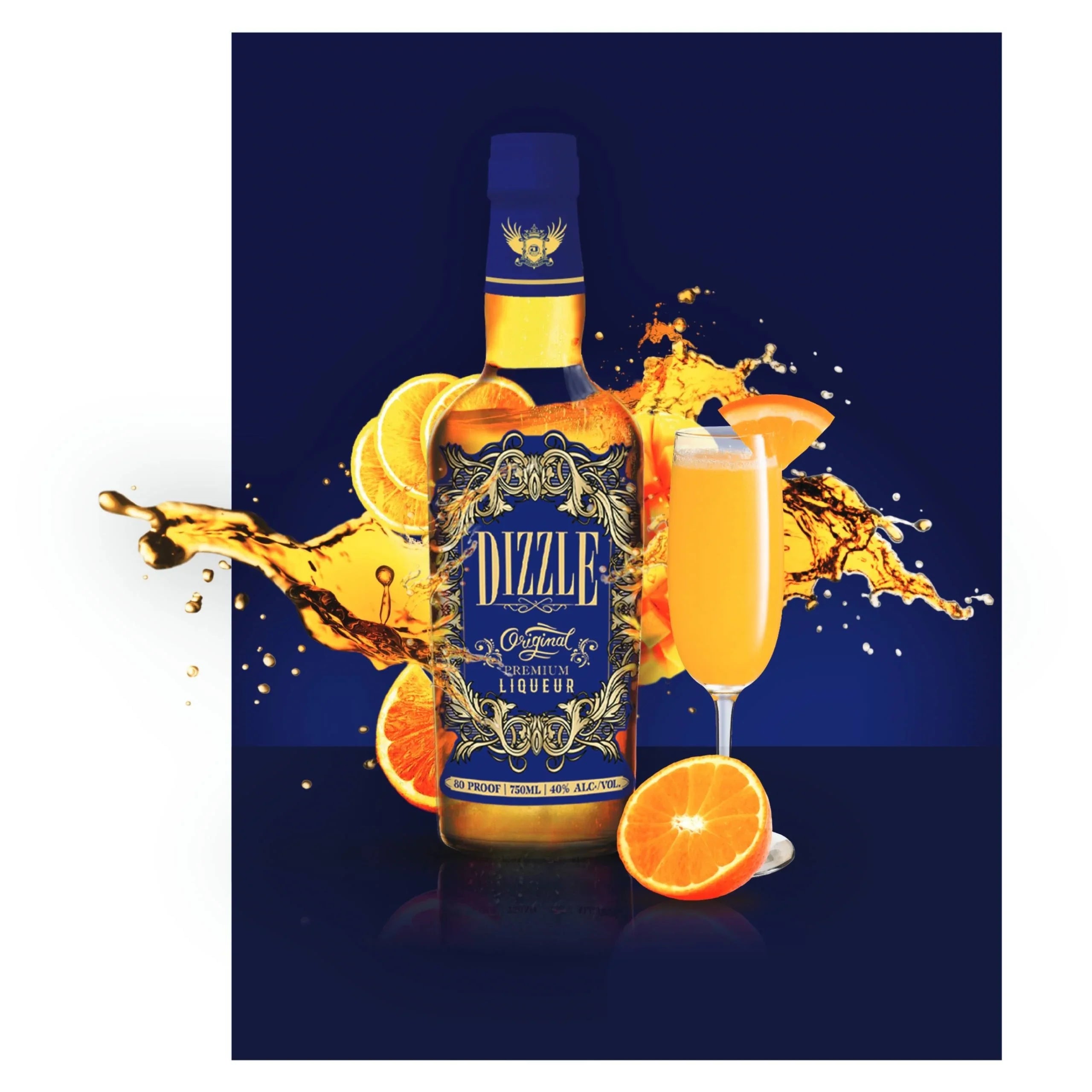 Dizzle Original Premium Liqueur 750ml - Captain Caskwell