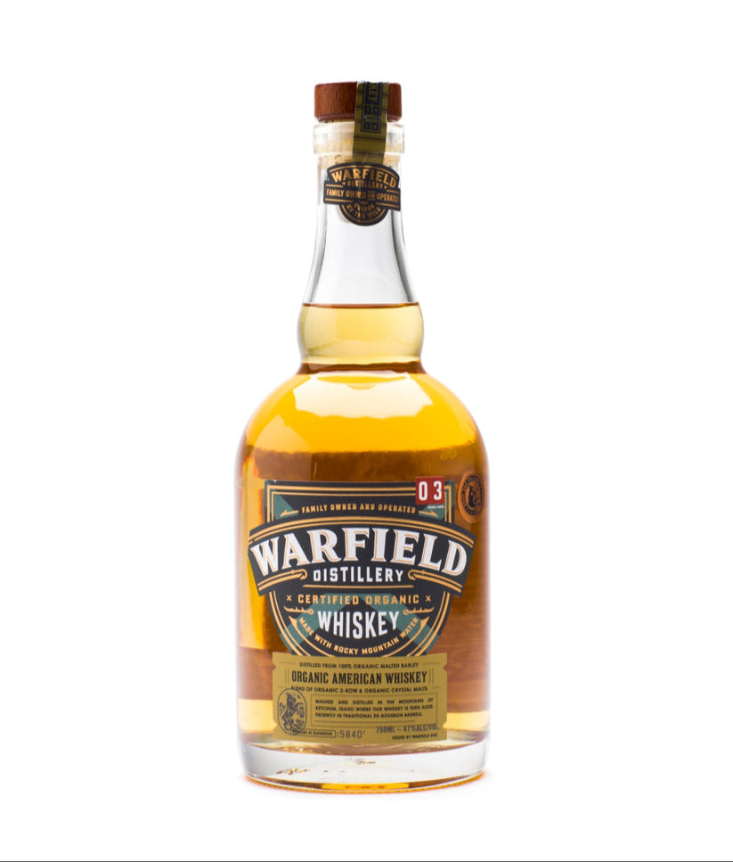Warfield Distillery Certified Organic American Whiskey 750ml - Captain Caskwell
