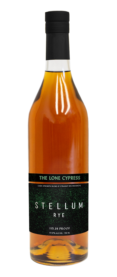 Stellum Rye Black The Lone Cypress Cask Strength 750 ml