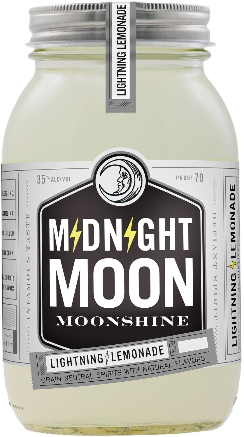 Midnight Moonshine Lightning Lemonade 750 ml - Captain Caskwell