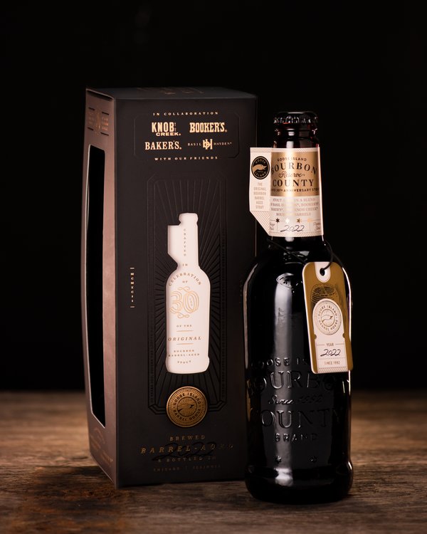 Goose Island Bourbon Reserve County Brand 30th Anniversary stout 500ml - Captain Caskwell