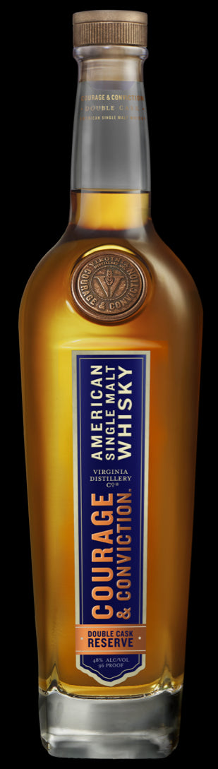 Courage and Conviction Double Cask Reserve Single Malt 750 - Captain Caskwell