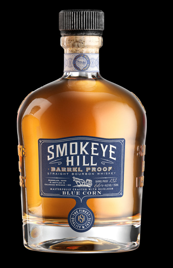 Smokeye Hill Barrel Proof blue corn 5 year 750 ML - Captain Caskwell