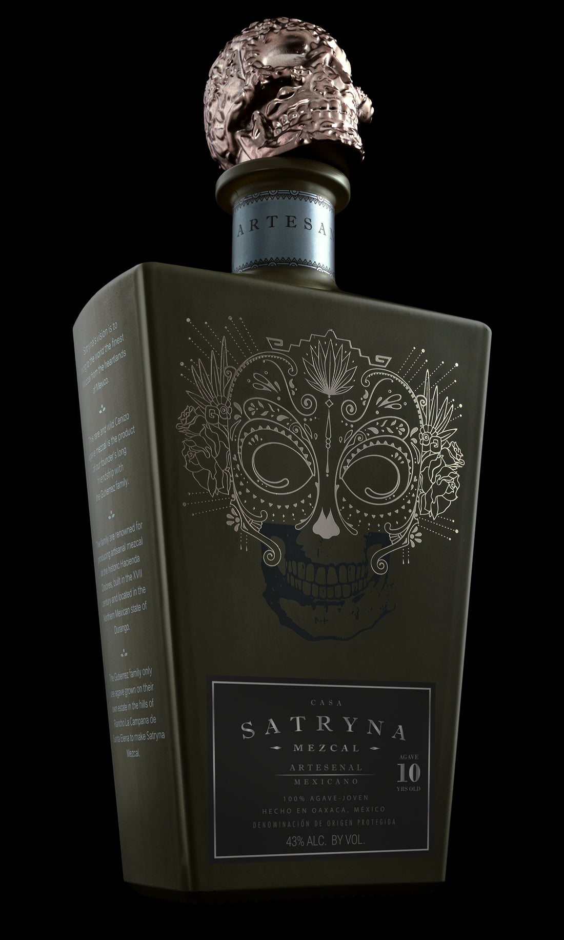 Casa Satryna Mezcal Mexicano 10 year 750 ML - Captain Caskwell