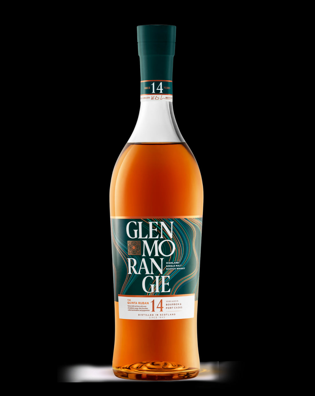 Glenmorangie The Quinta Ruban Port Cask The Tasting Edition with Two 50ml 14 year 1.75 - Captain Caskwell