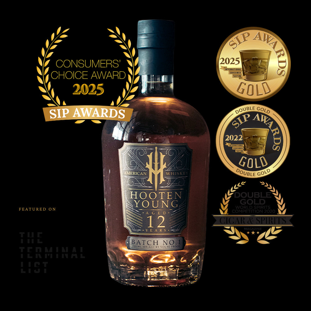 Hooten Young American Whiskey Batch 01 12 year 750 ML - Captain Caskwell