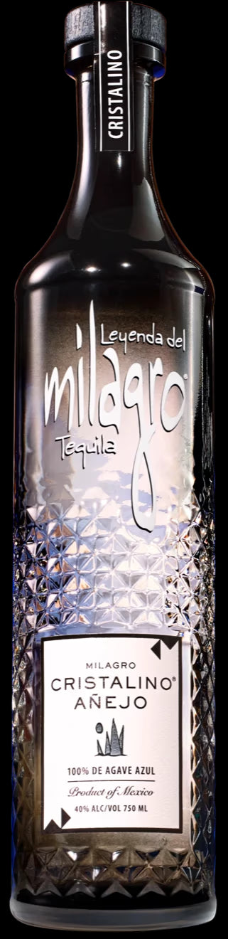 Milagro Cristalino Anejo 750 ML - Captain Caskwell