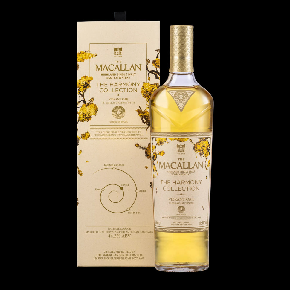 Macallan Harmony Collection Vibrant Oak Single Malt Scotch Whisky 750ml - Captain Caskwell