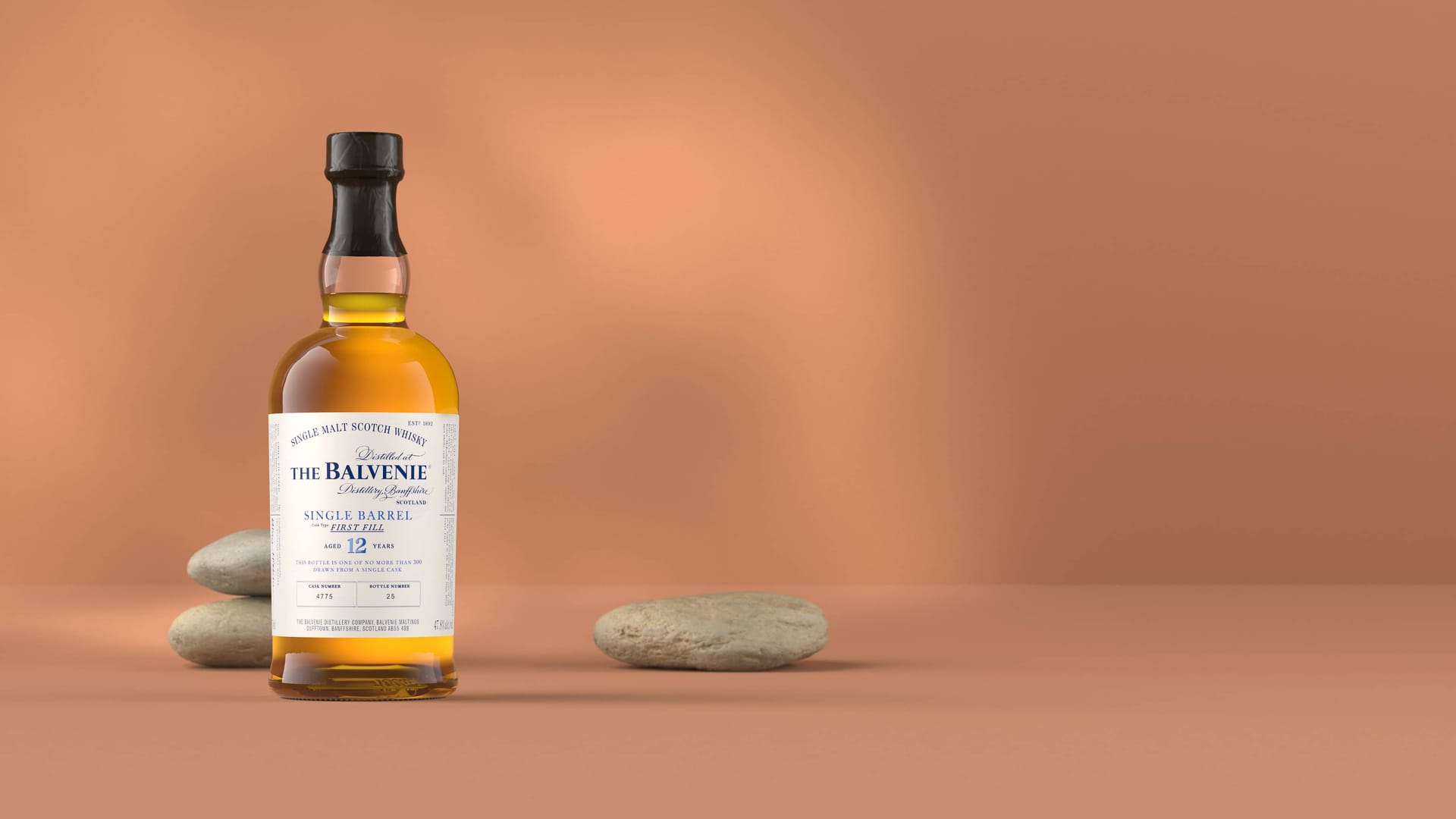 The Balvenie 12 Year Single Barrel Single Malt Scotch Whisky 750ml - Captain Caskwell