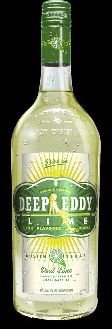 Deep Eddy Drive In Lime Real Lime Small Batches 750 ml - Captain Caskwell