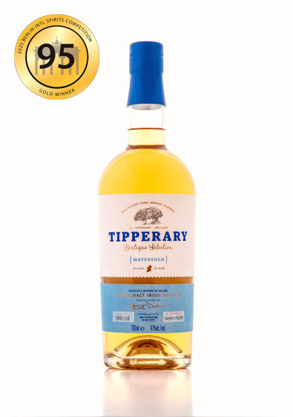 Tipperary Boutique Selection Watershed Single Malt Water Whiskey Limited Edittion (Batch 003 ) 750 ml - Captain Caskwell