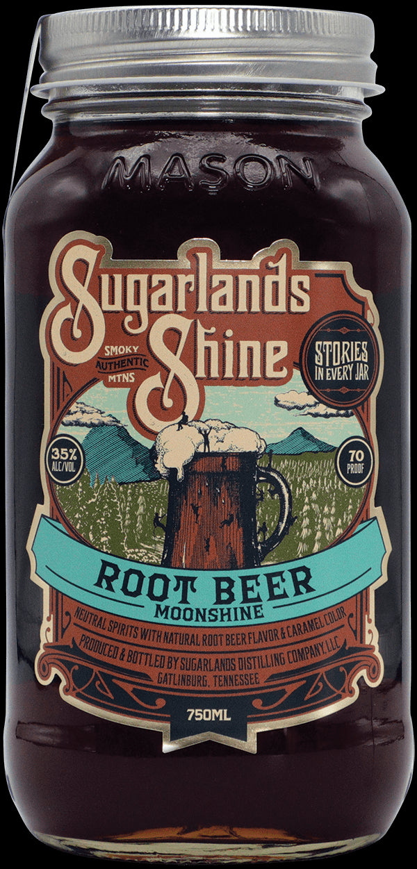 Sugarlands Shine Root Beer Moonshine 750 ml - Captain Caskwell