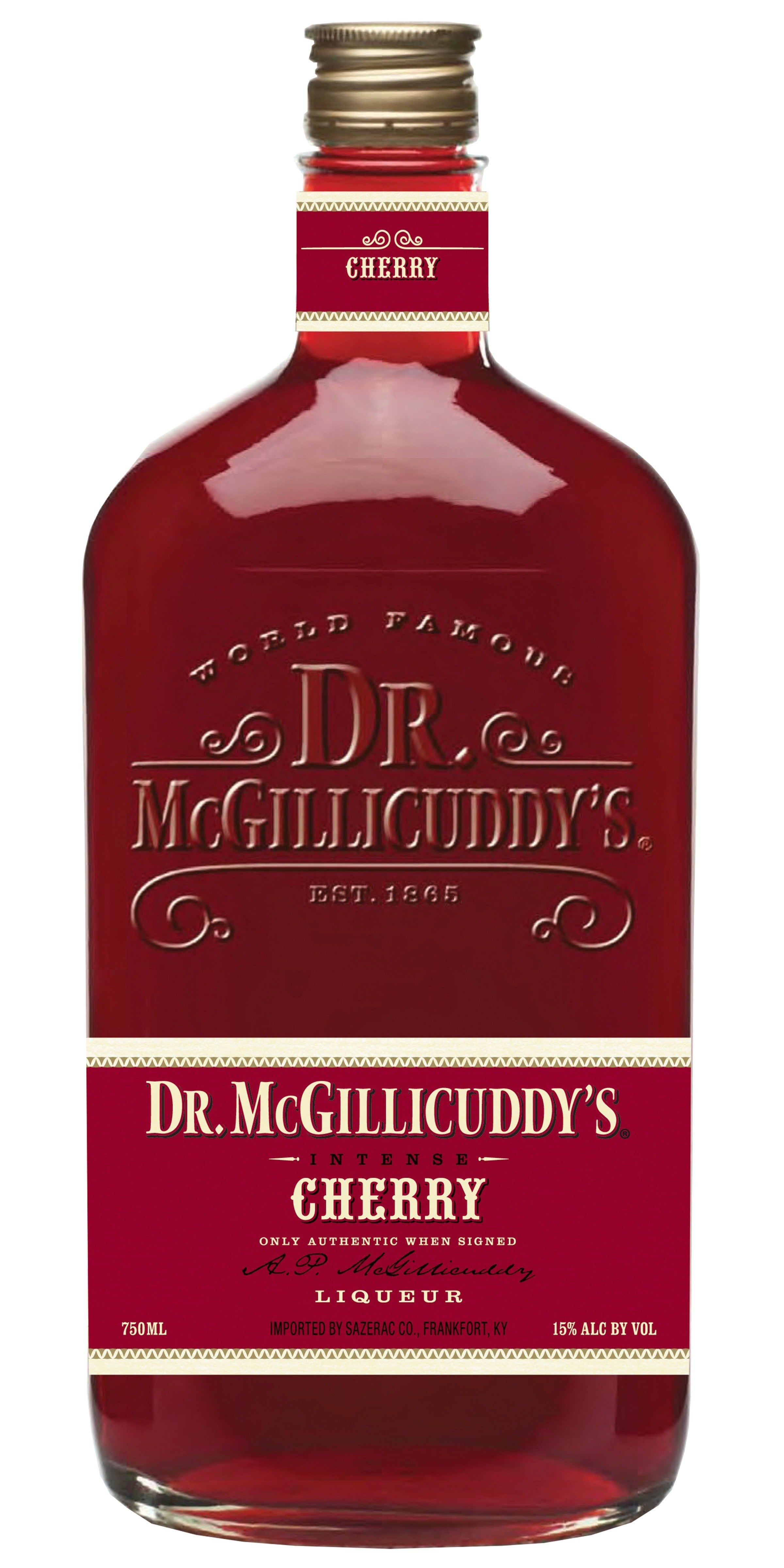 Dr Mcgillicuddy's Cherry Schnapps 750ml - Captain Caskwell