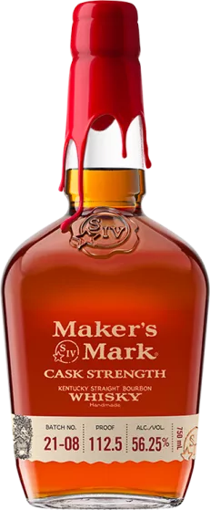 Makers Mark Cask Strength Bourbon Whisky 750ml - Captain Caskwell