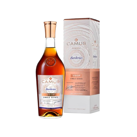 Camus VSOP Single State Borderies Single Estate Small Batch Cognac 700ml - Captain Caskwell