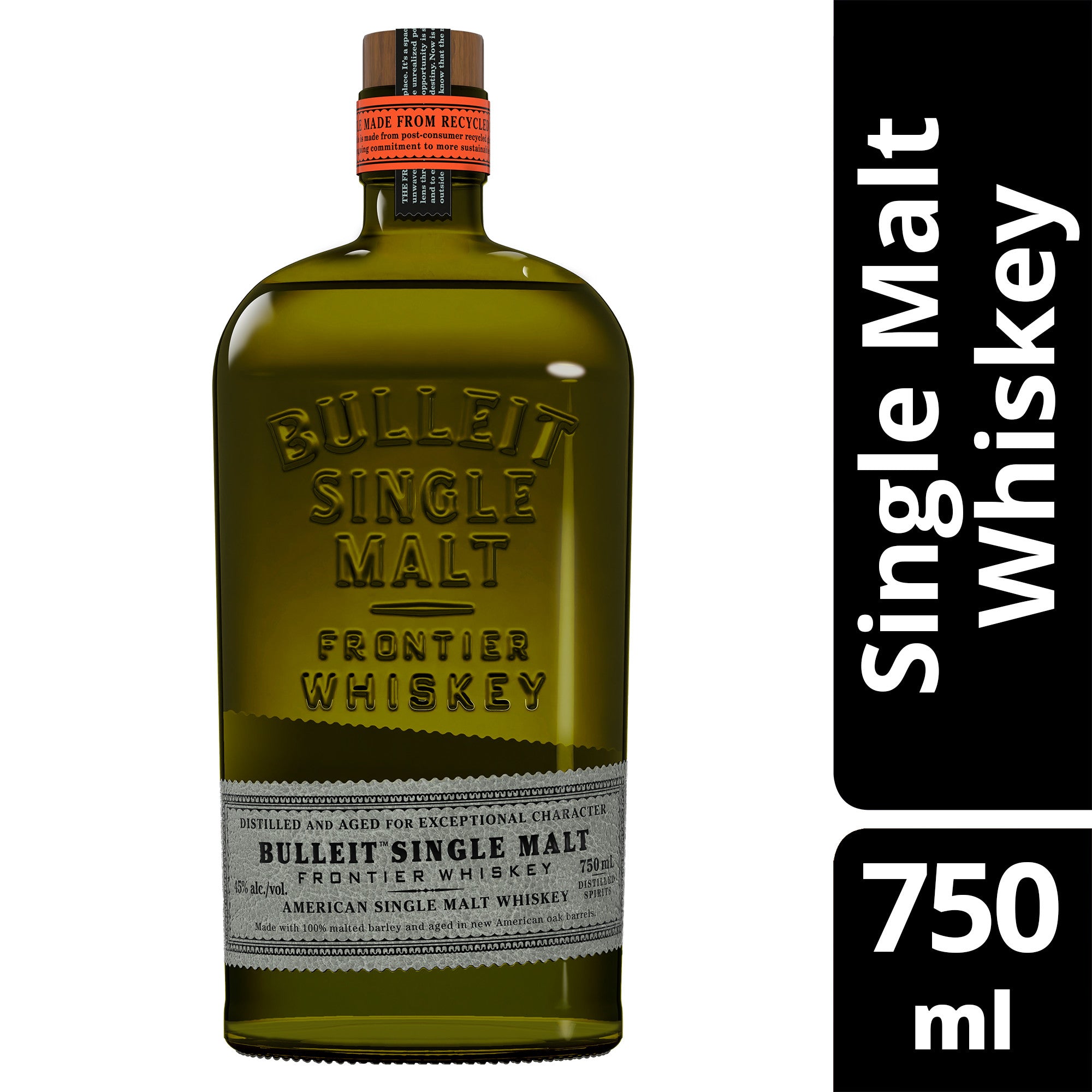 Bulleit American Single Malt 750 ml - Captain Caskwell