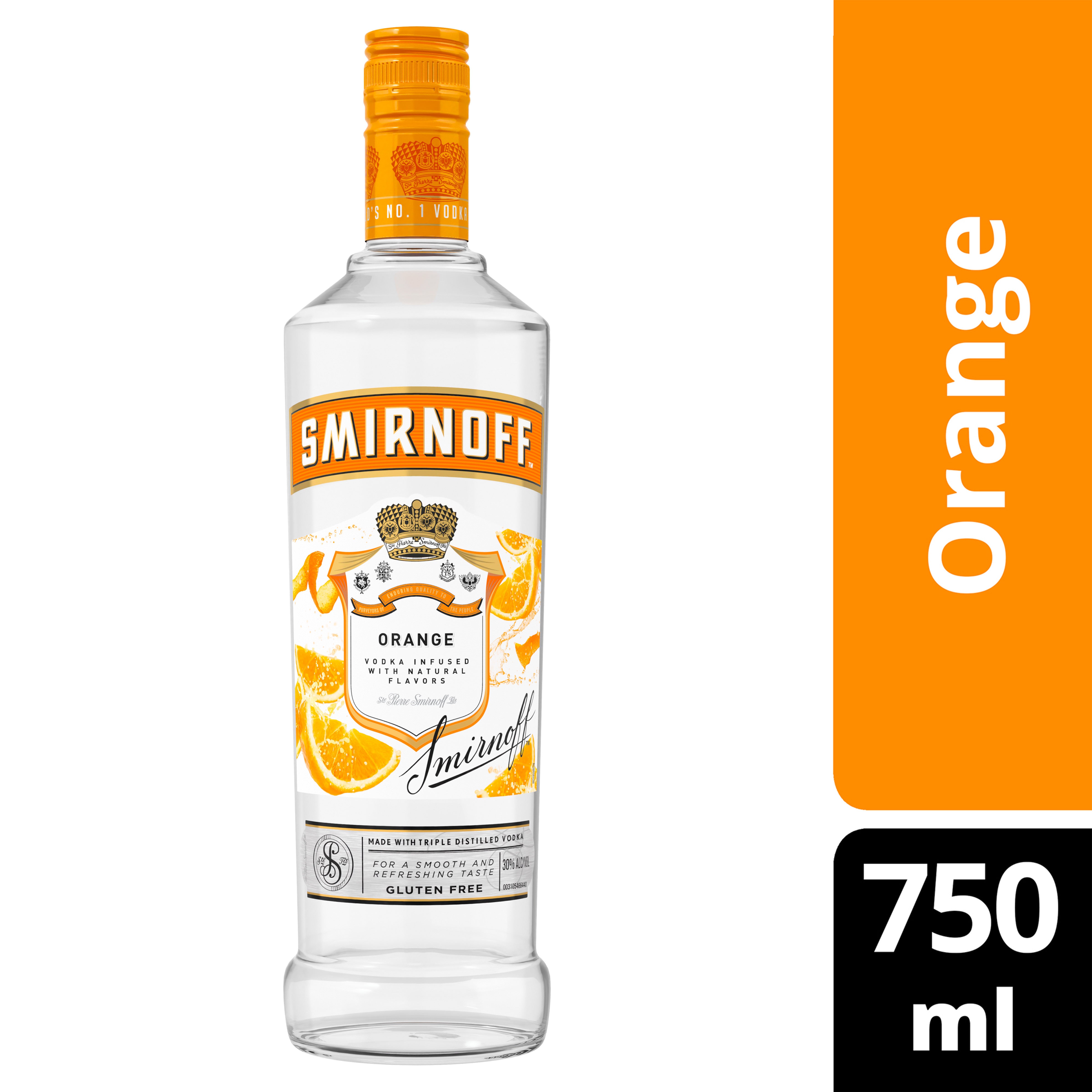 Smirnoff Orange Infused 750 ml - Captain Caskwell