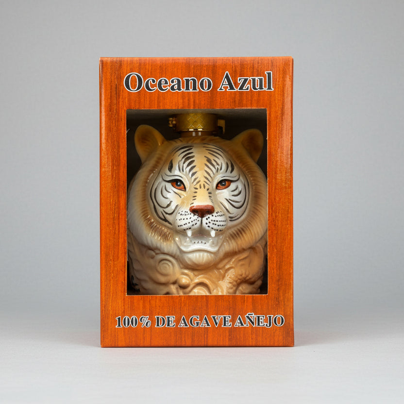 Oceano Azul White Tiger Anejo Tequila 1L Tequila Oceano Azul 