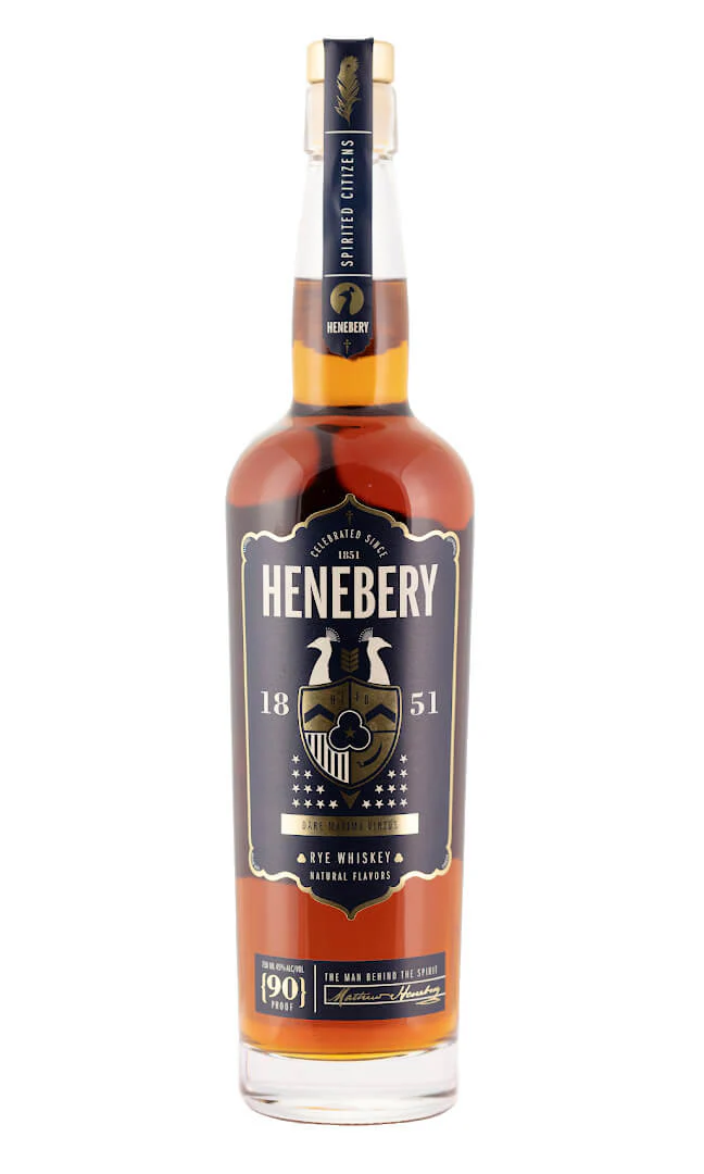 Henebery Celebrated Rye 750ml - Captain Caskwell