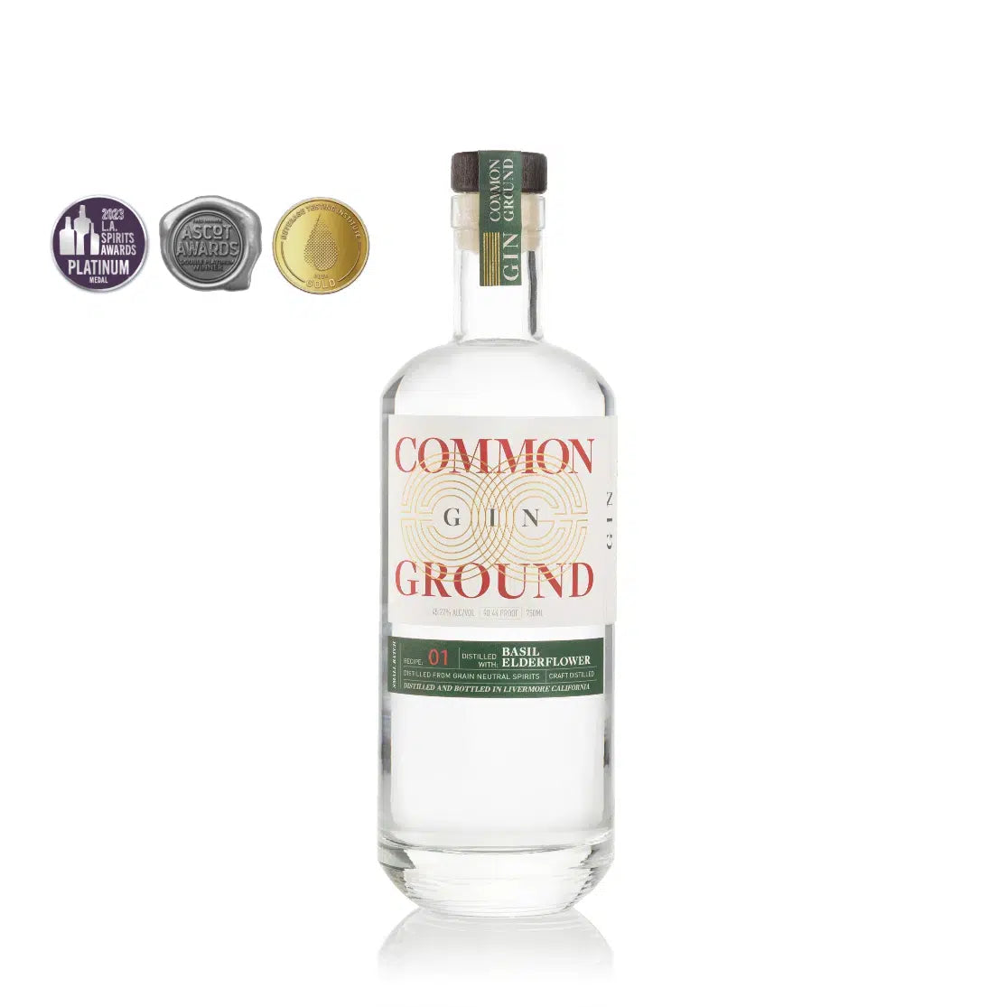 Common Ground Basil Elderflower Small Batch - Captain Caskwell