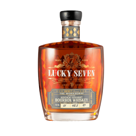 Lucky Seven The Workhorse Kentucky Straight Bourbon Batch #3 750 ml - Captain Caskwell