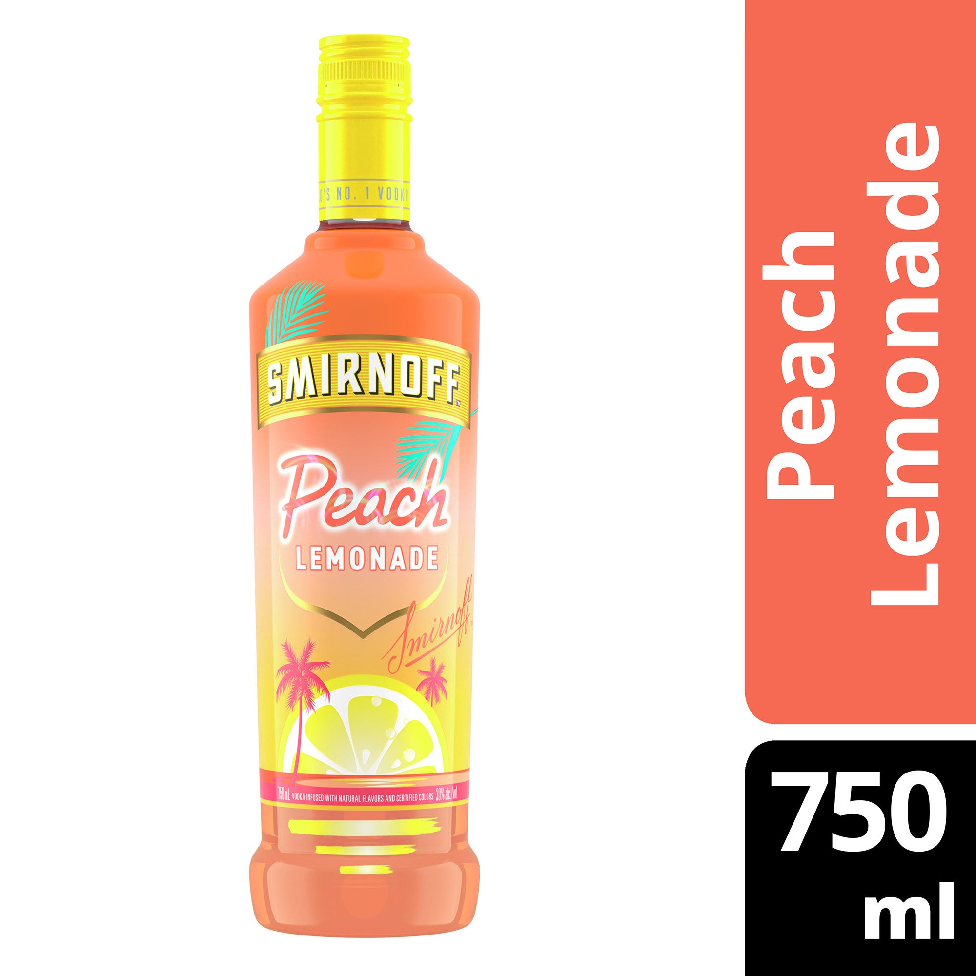 Smirnoff Peach Lemonade 750 ml - Captain Caskwell