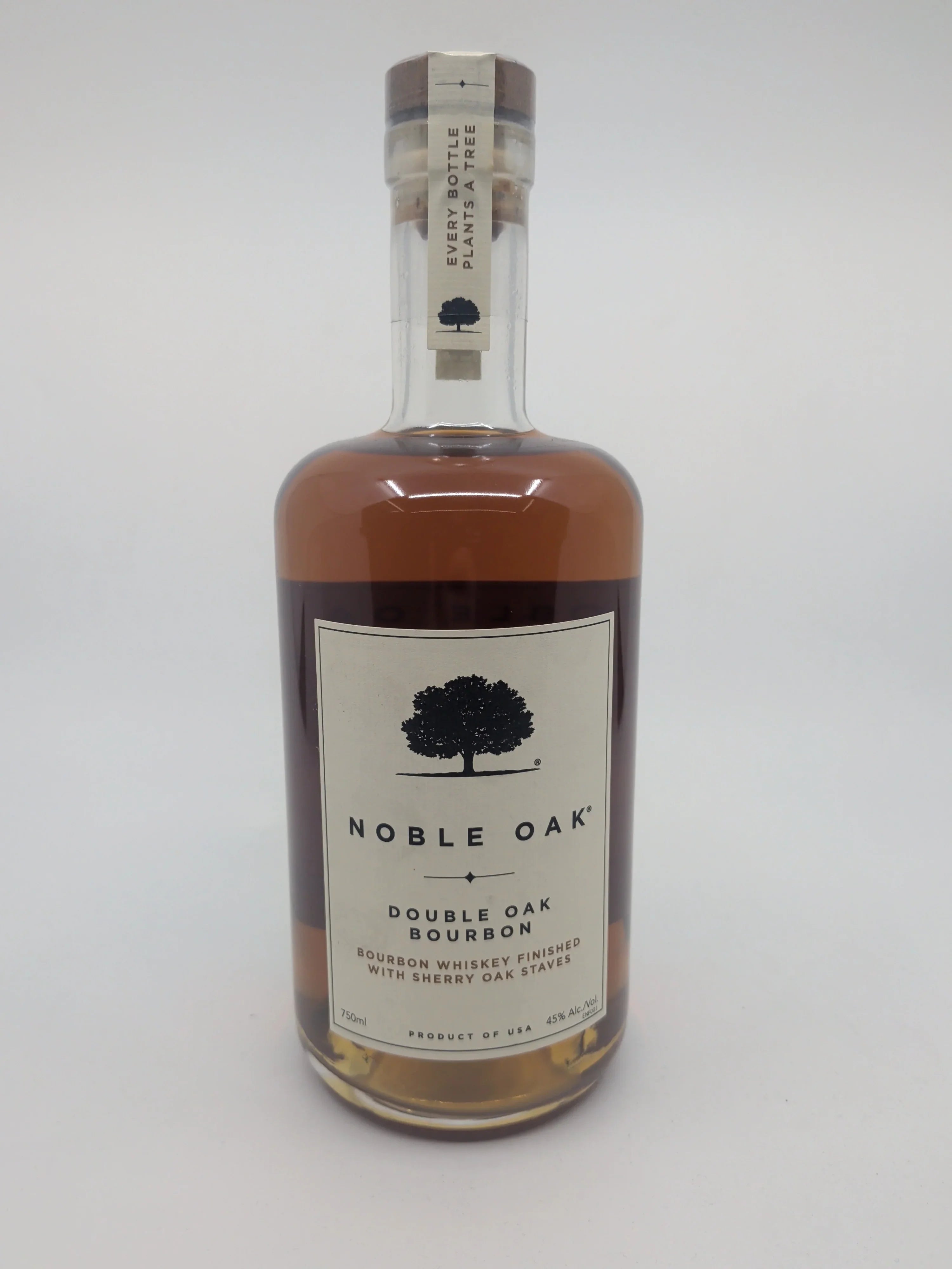 Noble Oak Double Oak Bourbon Whiskey 750ml