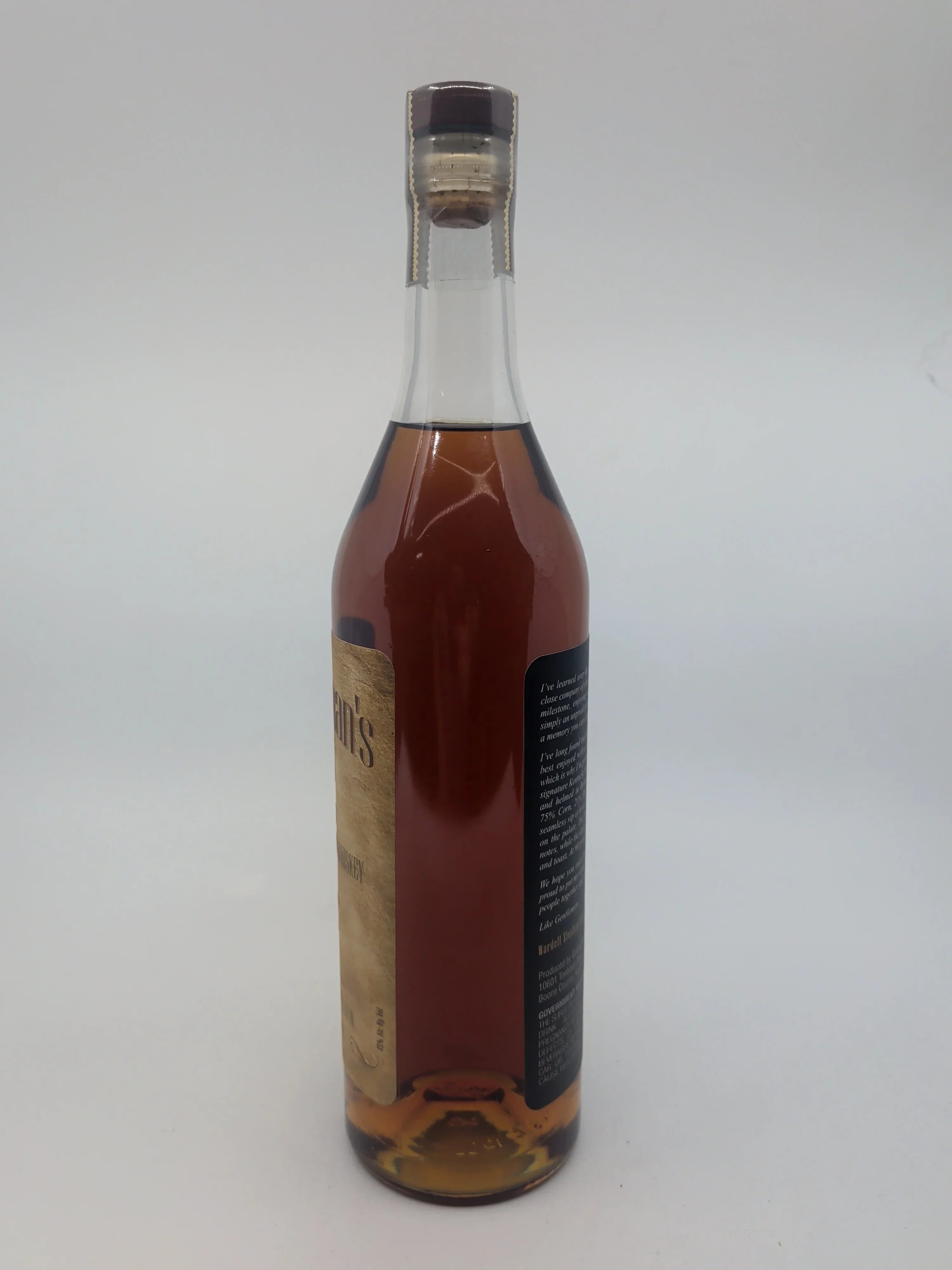 Gentleman's Cut Kentucky Straight Bourbon Whiskey (Game Changer) 750 ml